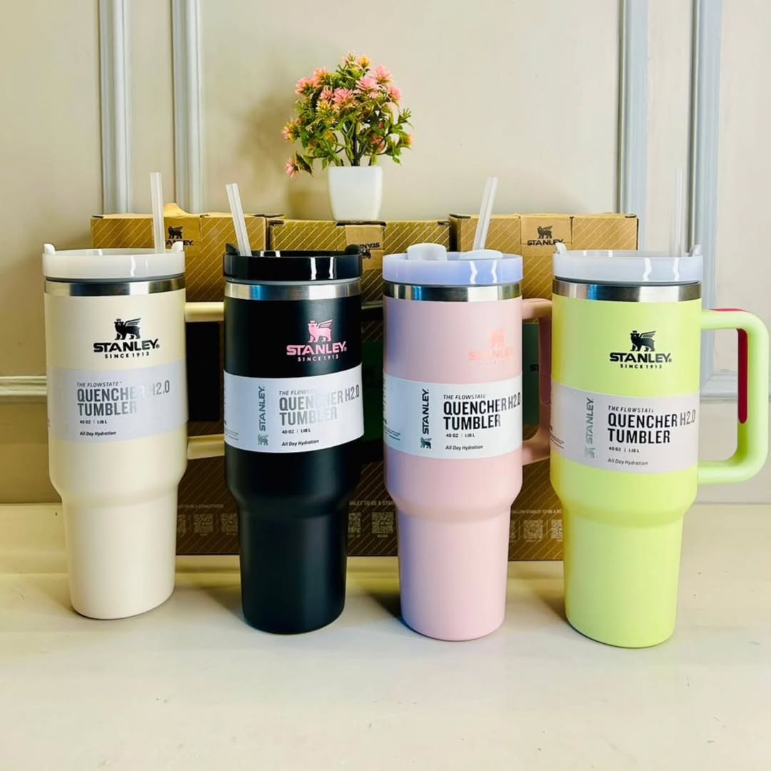 Stanley Quencher H2.0 40 Oz (1.18 L) Tumbler – Vacuum Insulated Stainless Steel with Lid & Straw