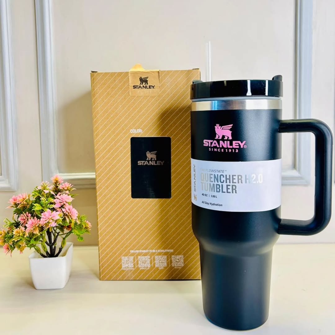 Stanley Quencher H2.0 40 Oz (1.18 L) Tumbler – Vacuum Insulated Stainless Steel with Lid & Straw