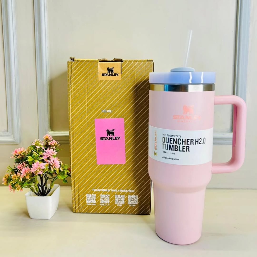 Stanley Quencher H2.0 40 Oz (1.18 L) Tumbler – Vacuum Insulated Stainless Steel with Lid & Straw