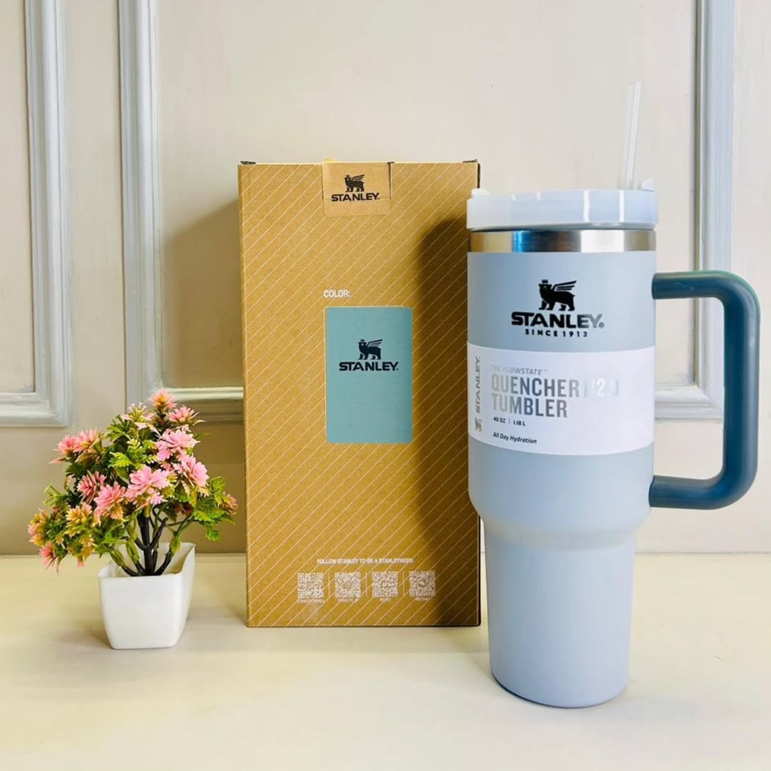 Stanley Quencher H2.0 40 Oz (1.18 L) Tumbler – Vacuum Insulated Stainless Steel with Lid & Straw