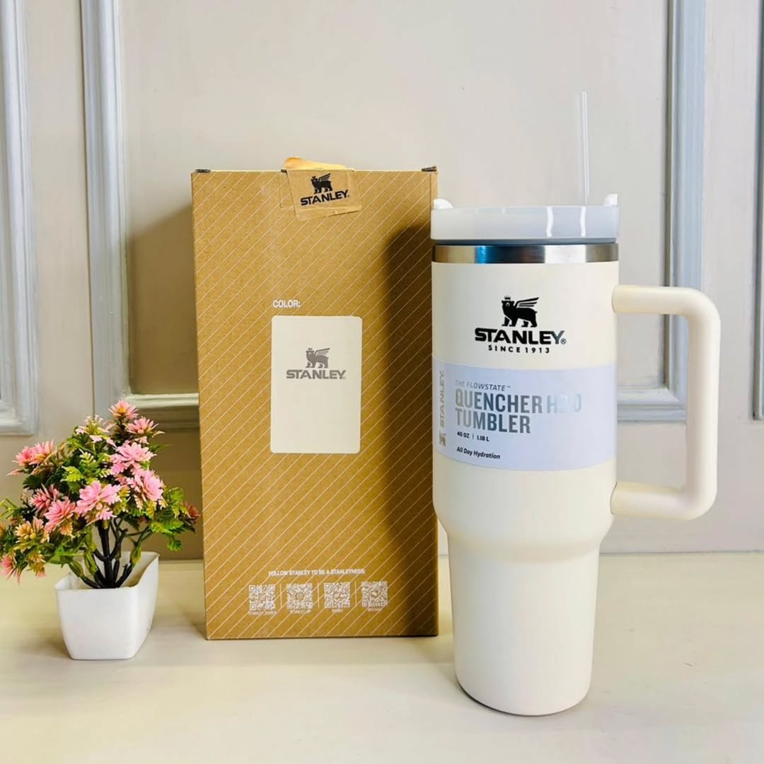 Stanley Quencher H2.0 40 Oz (1.18 L) Tumbler – Vacuum Insulated Stainless Steel with Lid & Straw