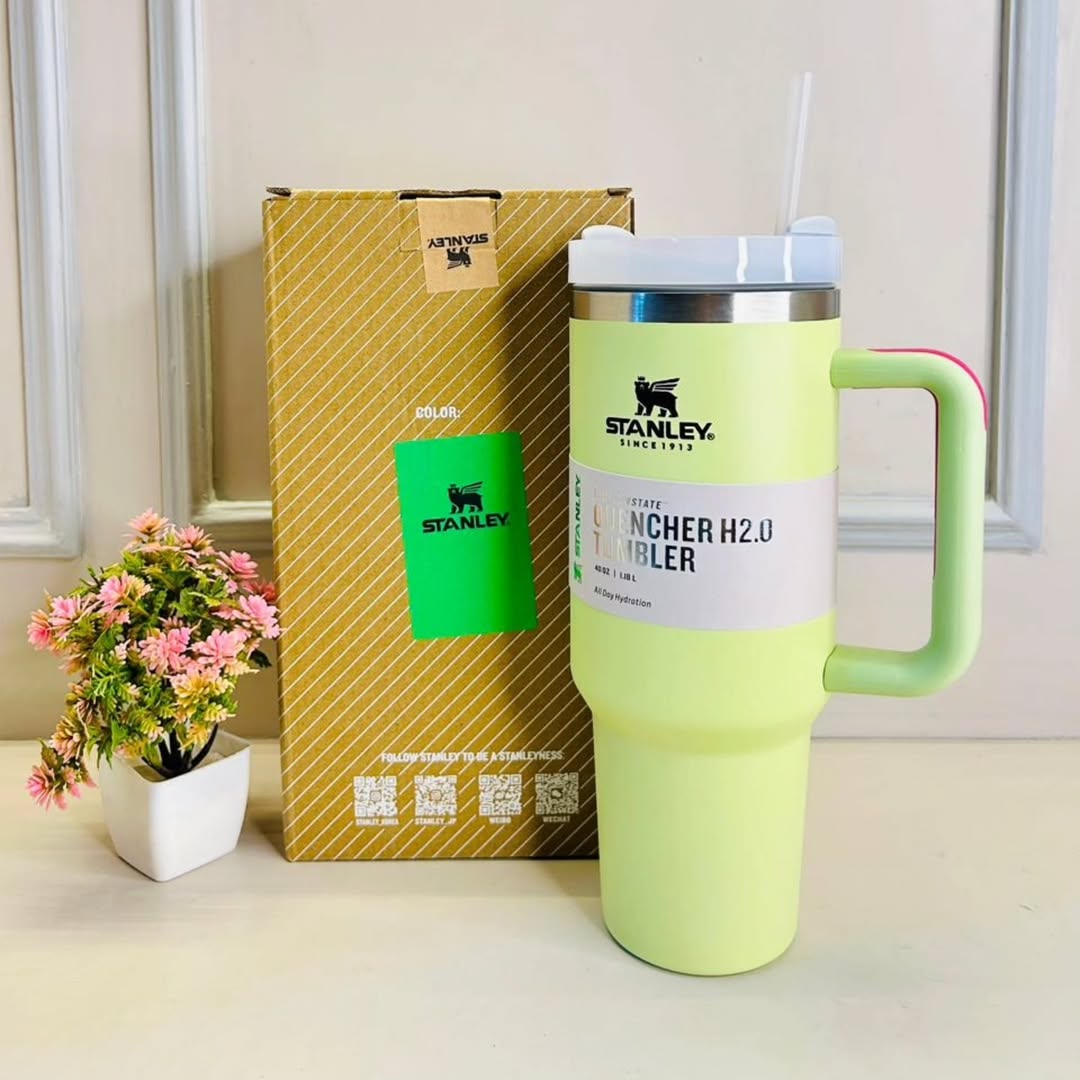Stanley Quencher H2.0 40 Oz (1.18 L) Tumbler – Vacuum Insulated Stainless Steel with Lid & Straw