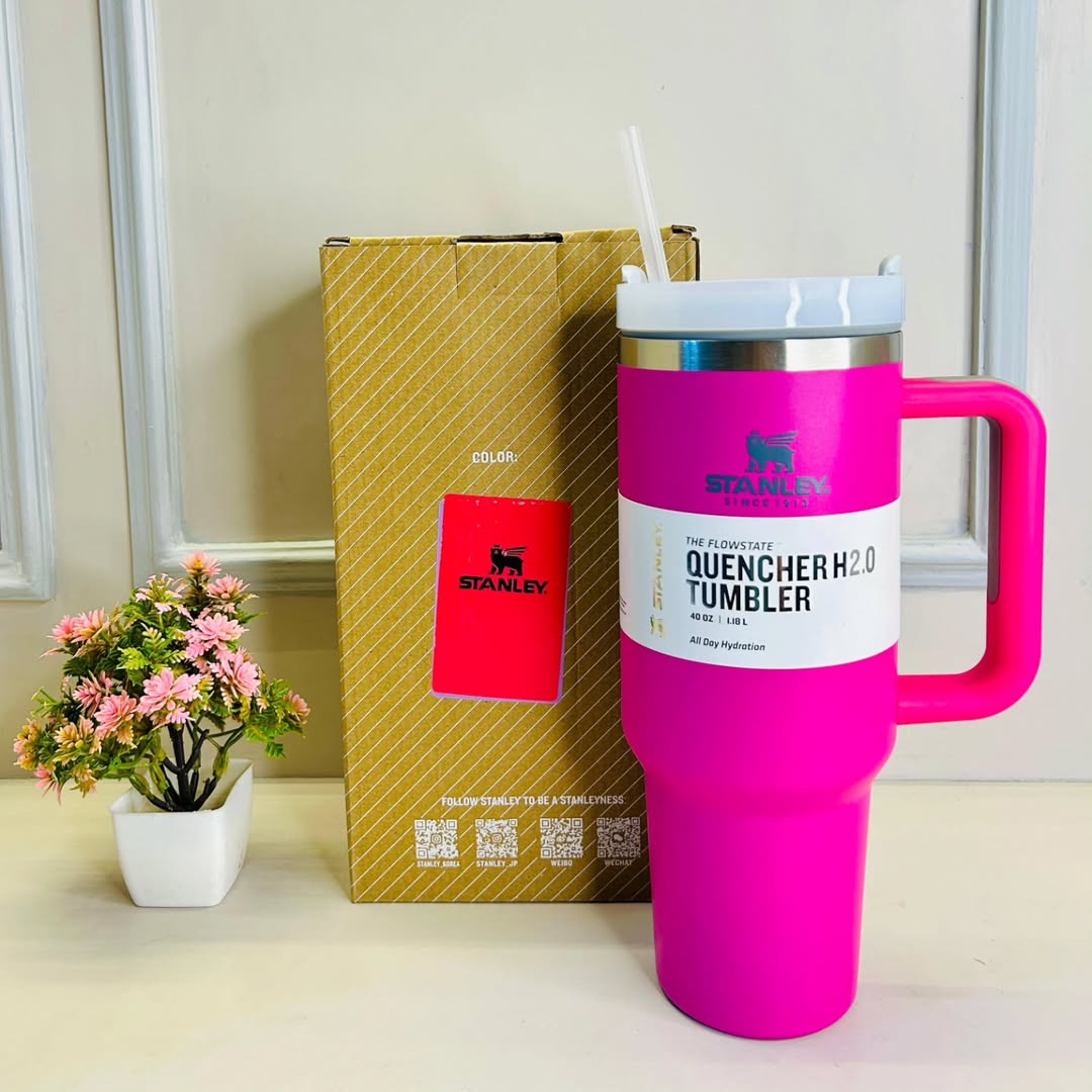 Stanley Quencher H2.0 40 Oz (1.18 L) Tumbler – Vacuum Insulated Stainless Steel with Lid & Straw