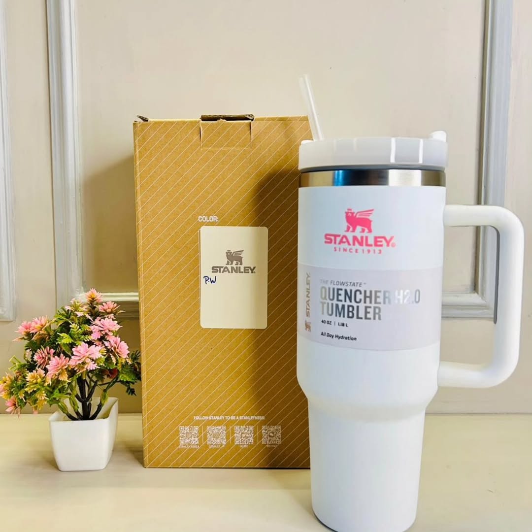 Stanley Quencher H2.0 40 Oz (1.18 L) Tumbler – Vacuum Insulated Stainless Steel with Lid & Straw
