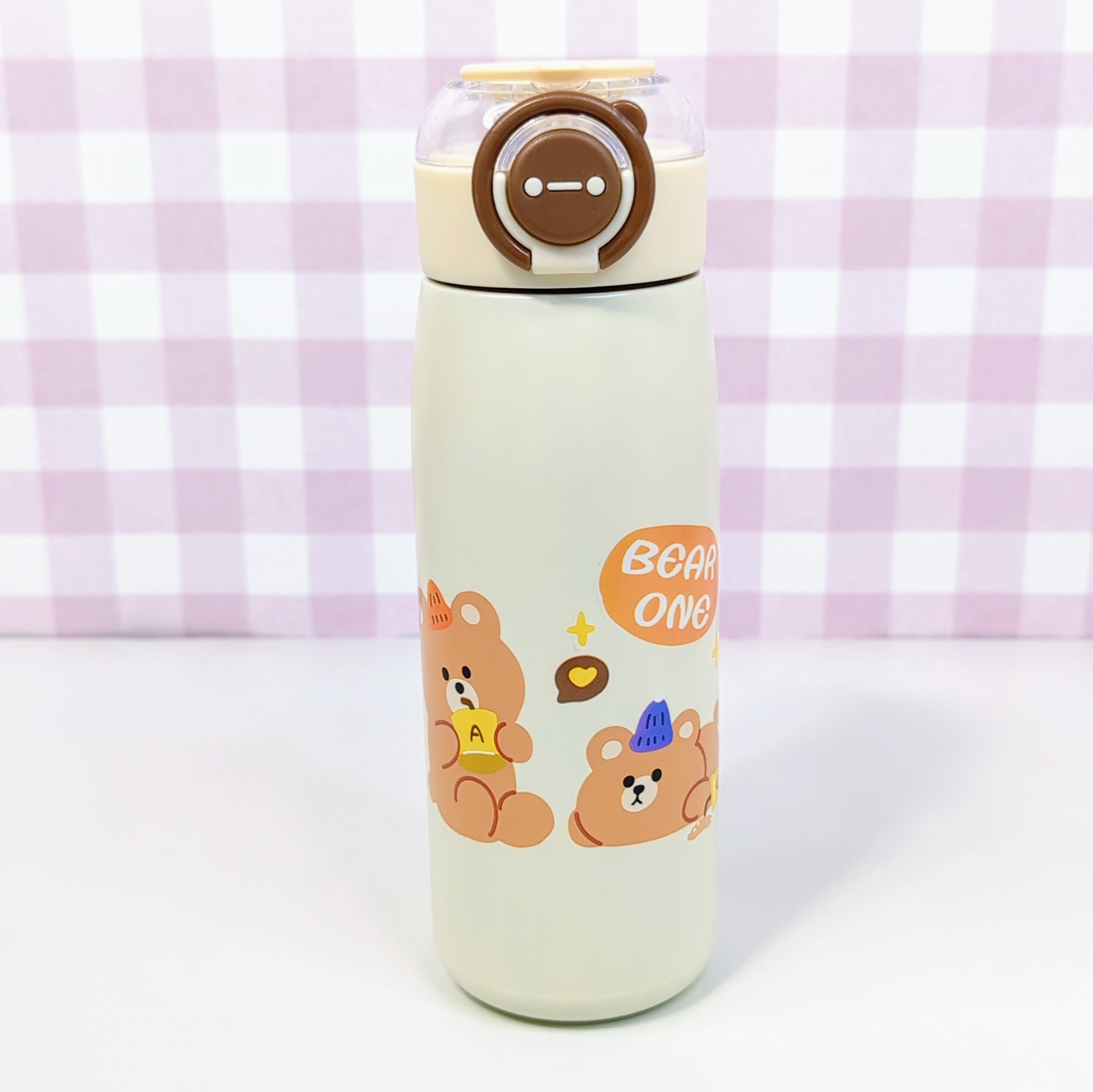 HOMIQUE Cute Animal Sipper Steel Doubled Walled Insulated Bottle
