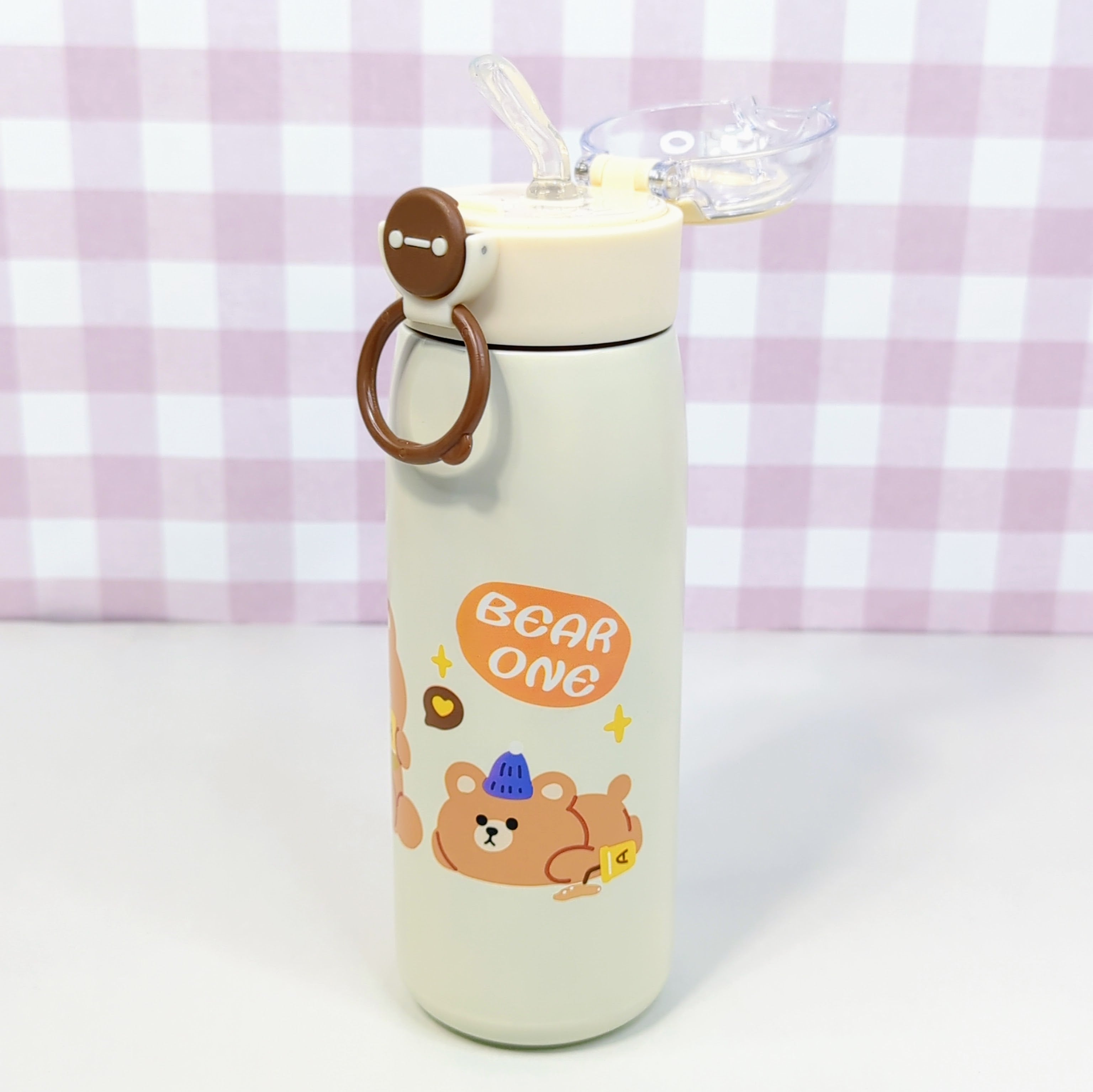 HOMIQUE Cute Animal Sipper Steel Doubled Walled Insulated Bottle