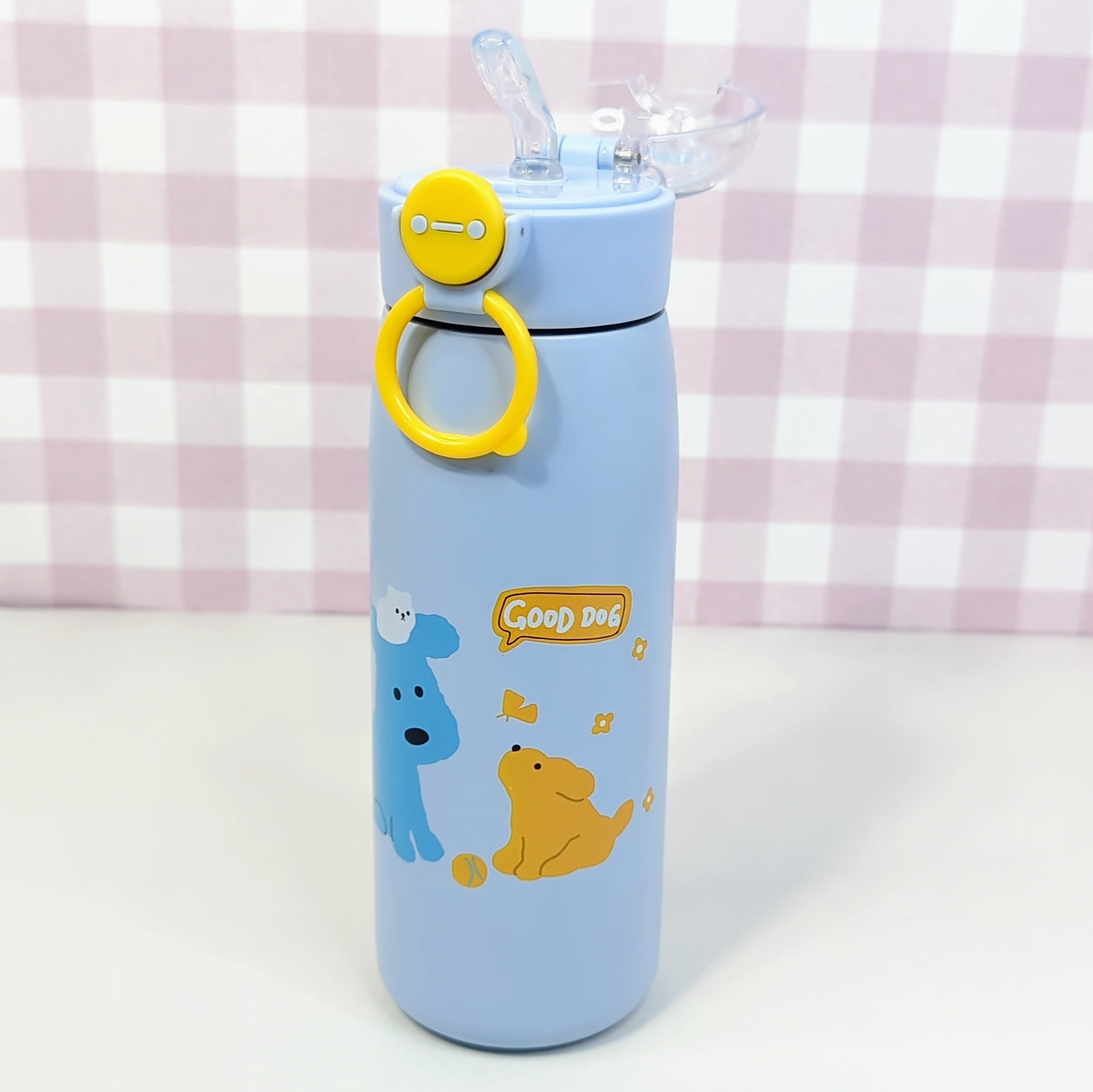 HOMIQUE Cute Animal Sipper Steel Doubled Walled Insulated Bottle