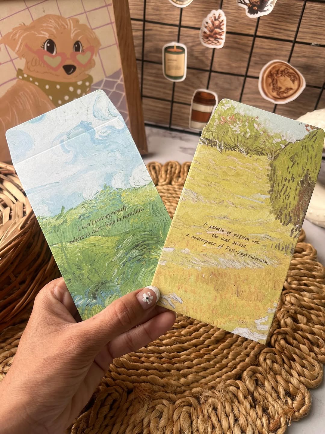 Vincent Van Gogh Scrapbooking & Journaling Gift Box – Art Inspired Stationery Set