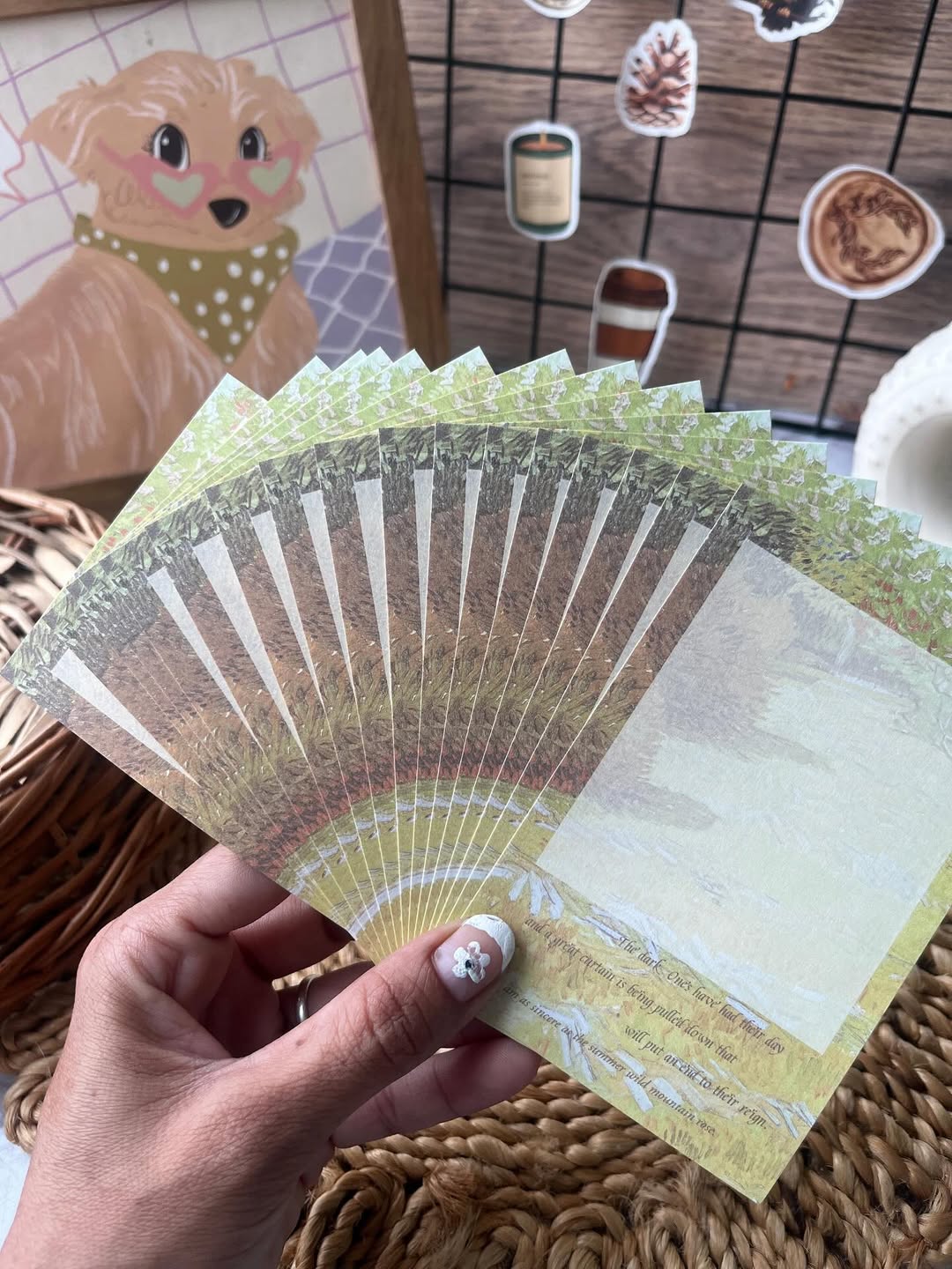 Vincent Van Gogh Scrapbooking & Journaling Gift Box – Art Inspired Stationery Set