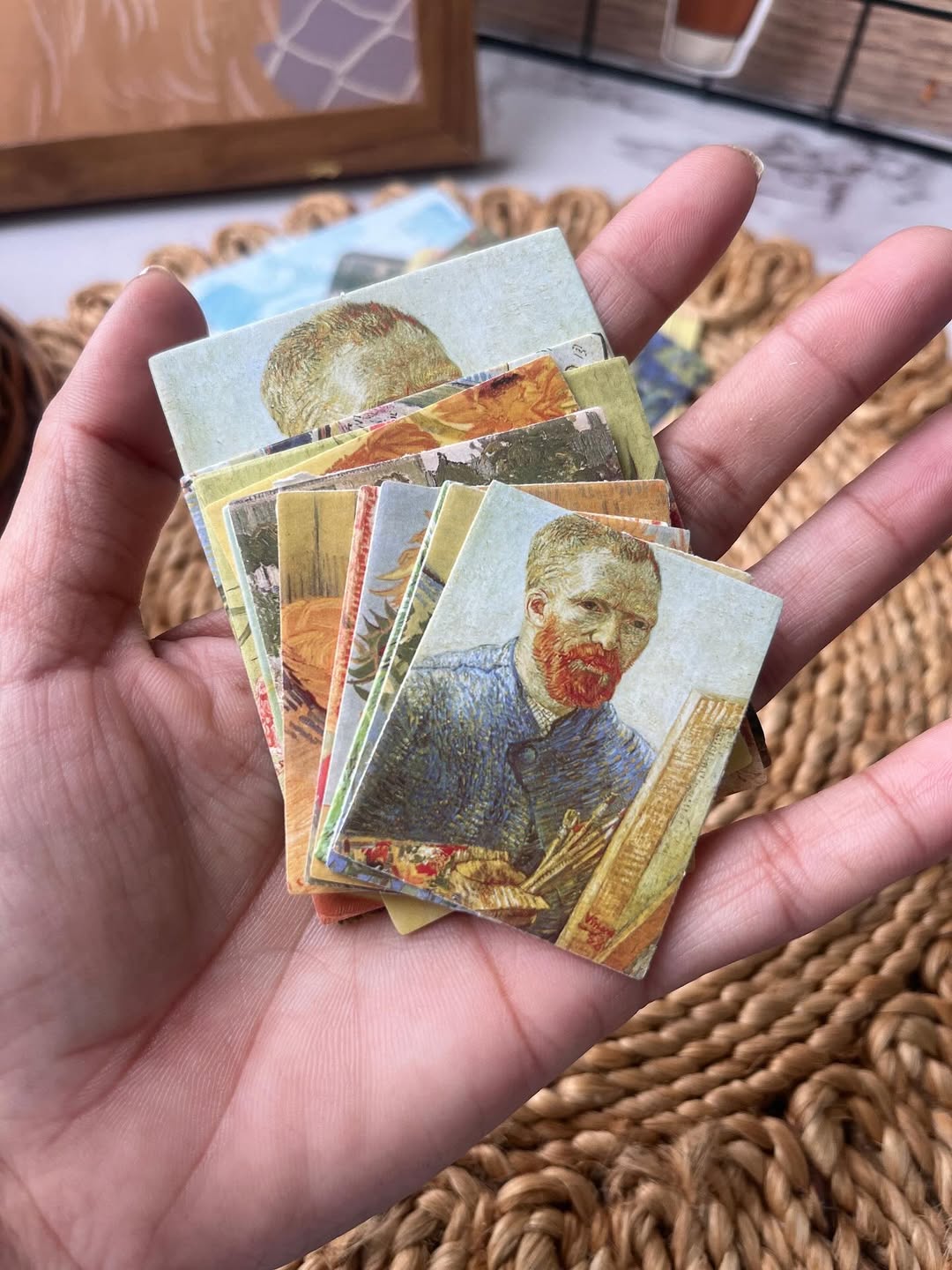 Vincent Van Gogh Scrapbooking & Journaling Gift Box – Art Inspired Stationery Set