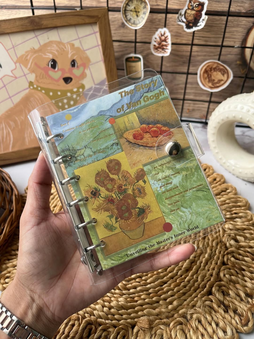 Vincent Van Gogh Scrapbooking & Journaling Gift Box – Art Inspired Stationery Set