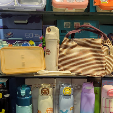 HOMIQUE Organic Wheat Fibre Leak Proof Lunch Box+(FREE GIFTS)