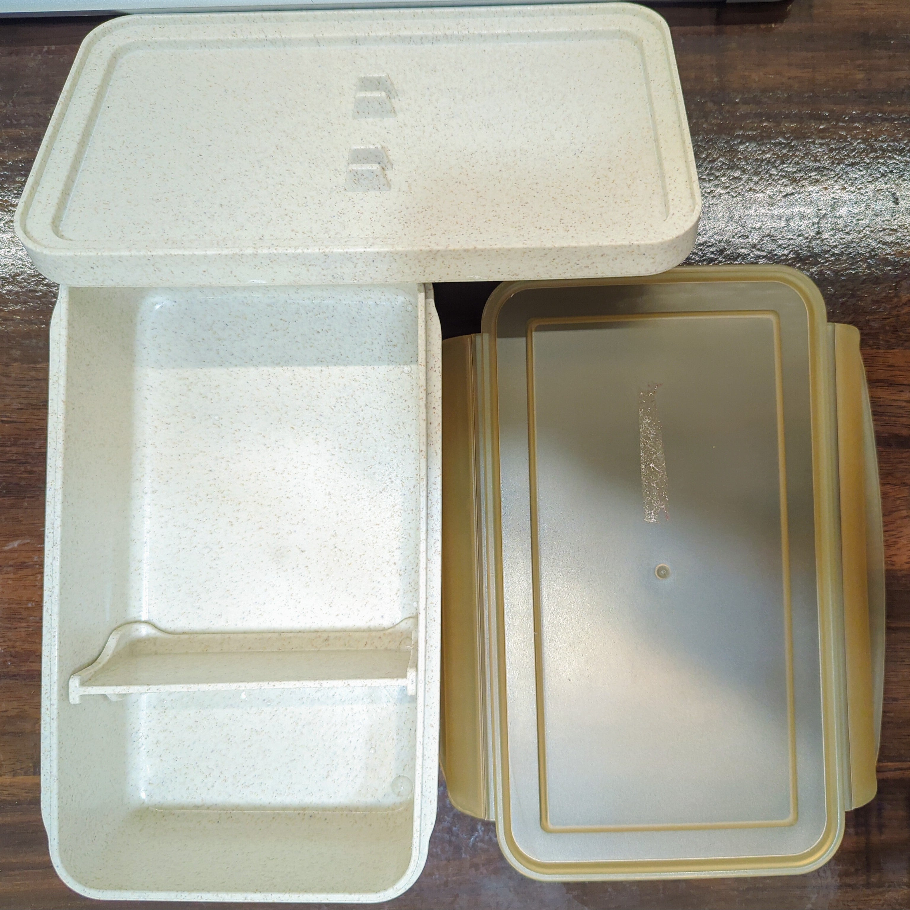 HOMIQUE Organic Wheat Fibre Leak Proof Lunch Box+(FREE GIFTS)
