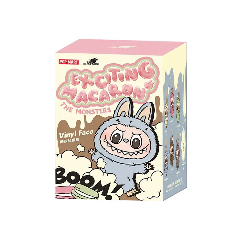 HOMIQUE Labubu Exciting Macaron – The Monsters Tasty Macarons Series – Vinyl Face Blind Box
